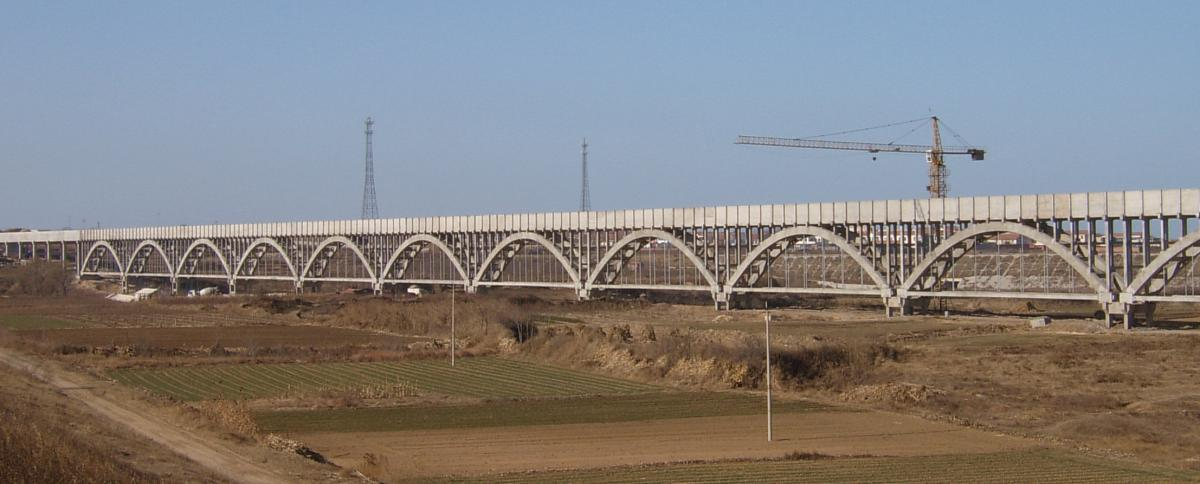 山東省膠東地區(qū)引黃調(diào)水工程淘金河渡槽